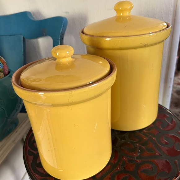 Vintage Kitchen Vintage Ceramic Canisters Made In Italy Poshmark